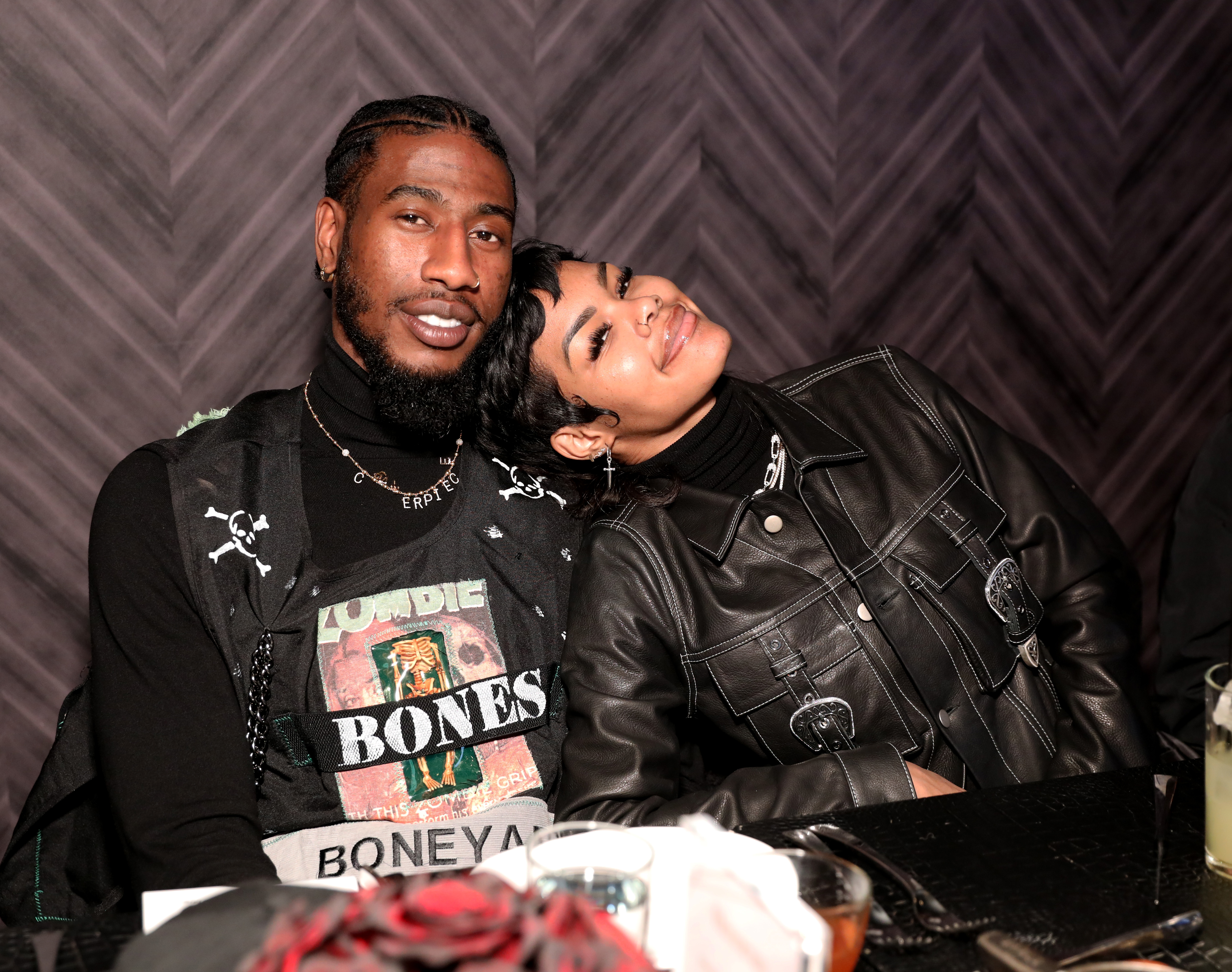 Iman Shumpert and Teyana Taylor attend The Compound and Luxury Watchmaker Roger Dubuis Hosts NBA All-Star Dinner at STK Chicago on February 14, 2020, in Chicago, Illinois | Source: Getty Images