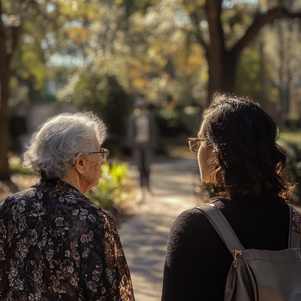 Women taking a walk | Source: No source