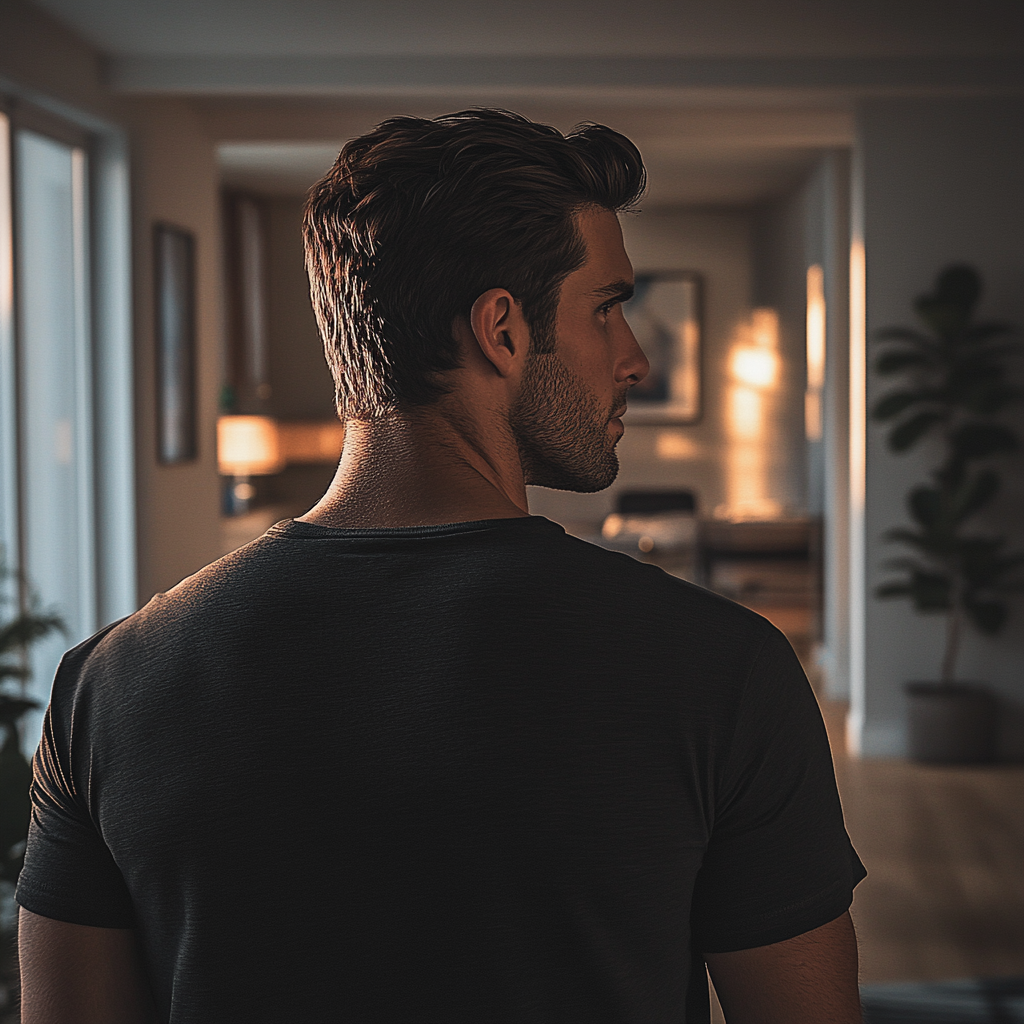 A man in a room | Source: No source