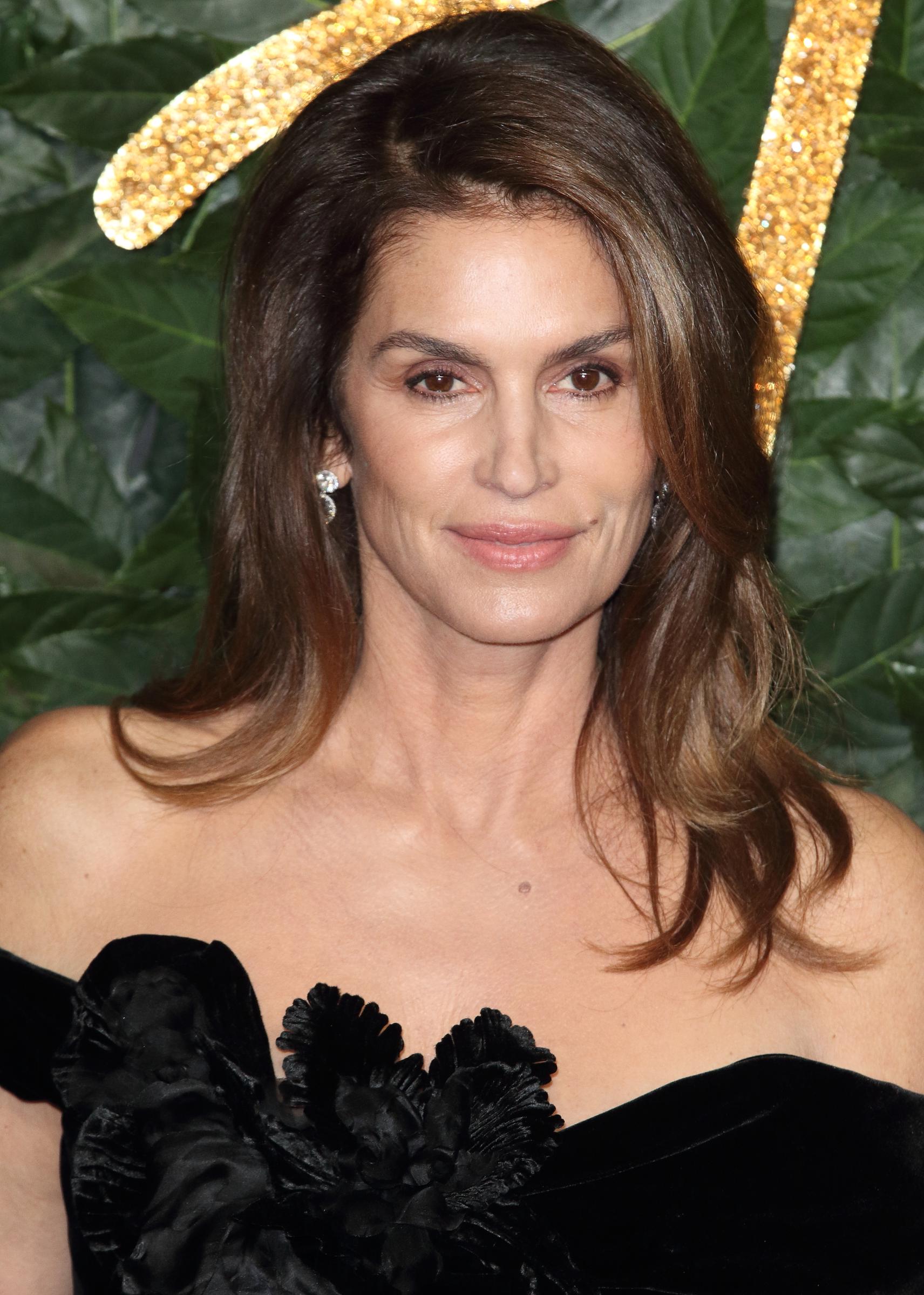 Cindy Crawford during the Fashion Awards 2018 at the Royal Albert Hall on December 10 in London, England. | Source: Getty Images