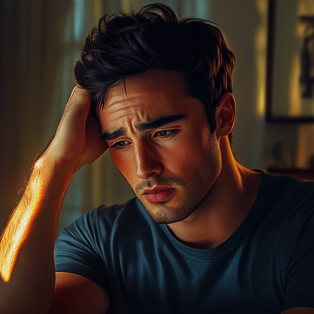 A frustrated man | Source: No source