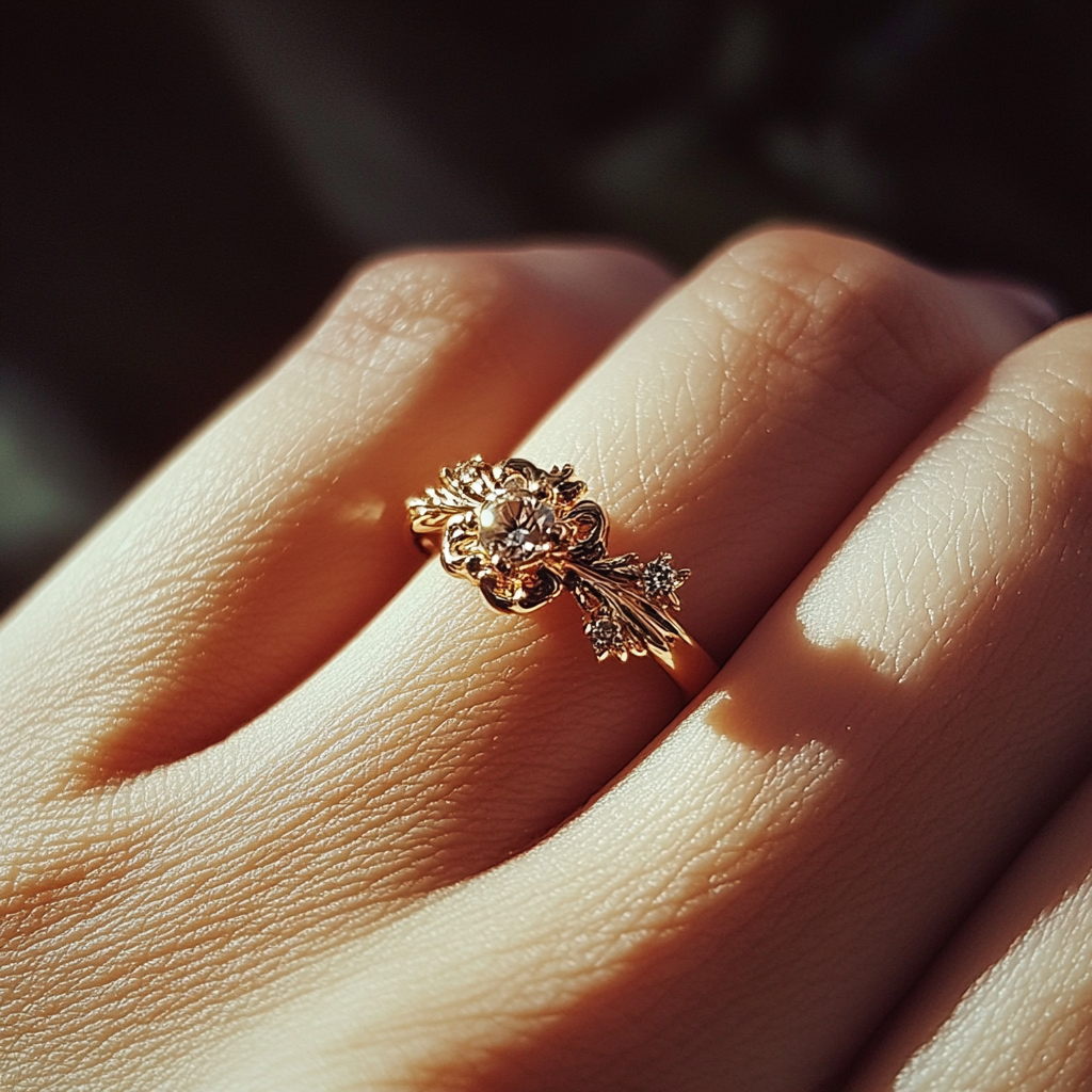 A woman's engagement ring | Source: no source