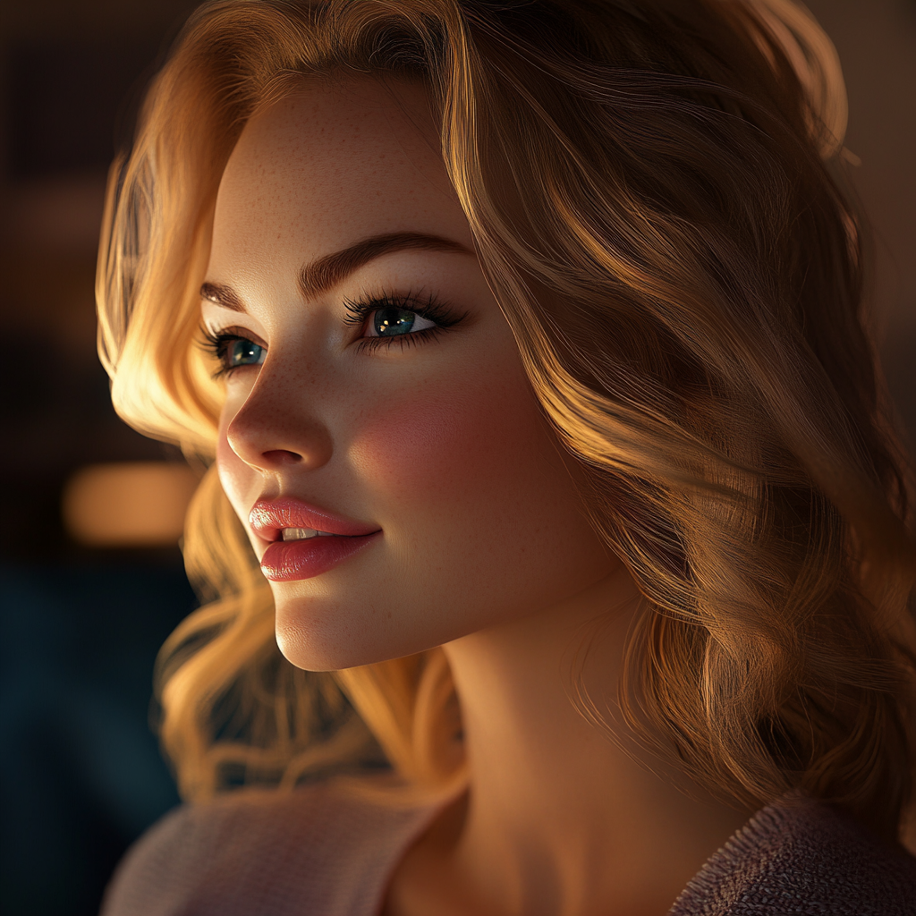 A woman smiling | Source: No source