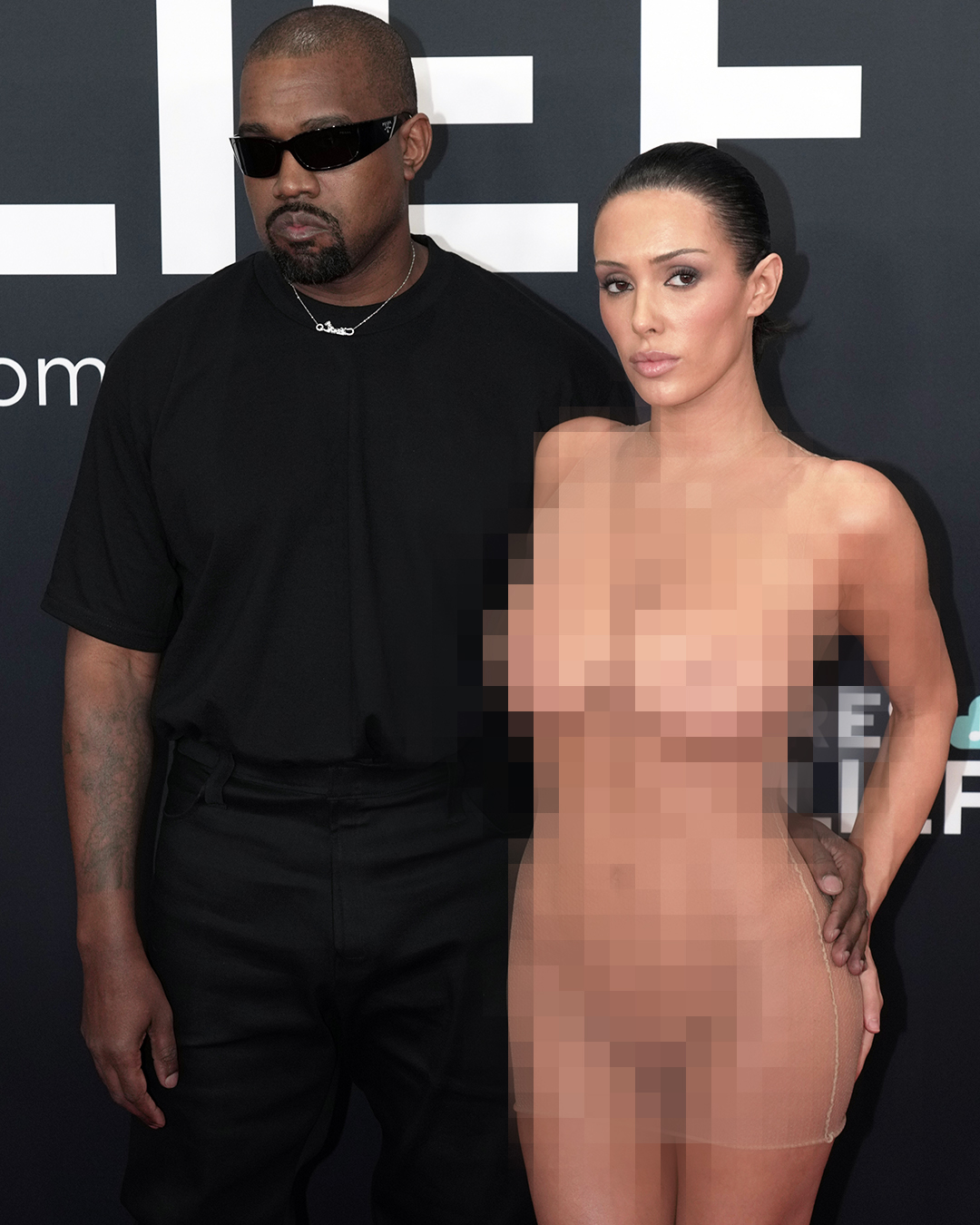 Kanye West and Bianca Censori attend the 67th GRAMMY Awards on February 2, 2025 | Source: Getty Images