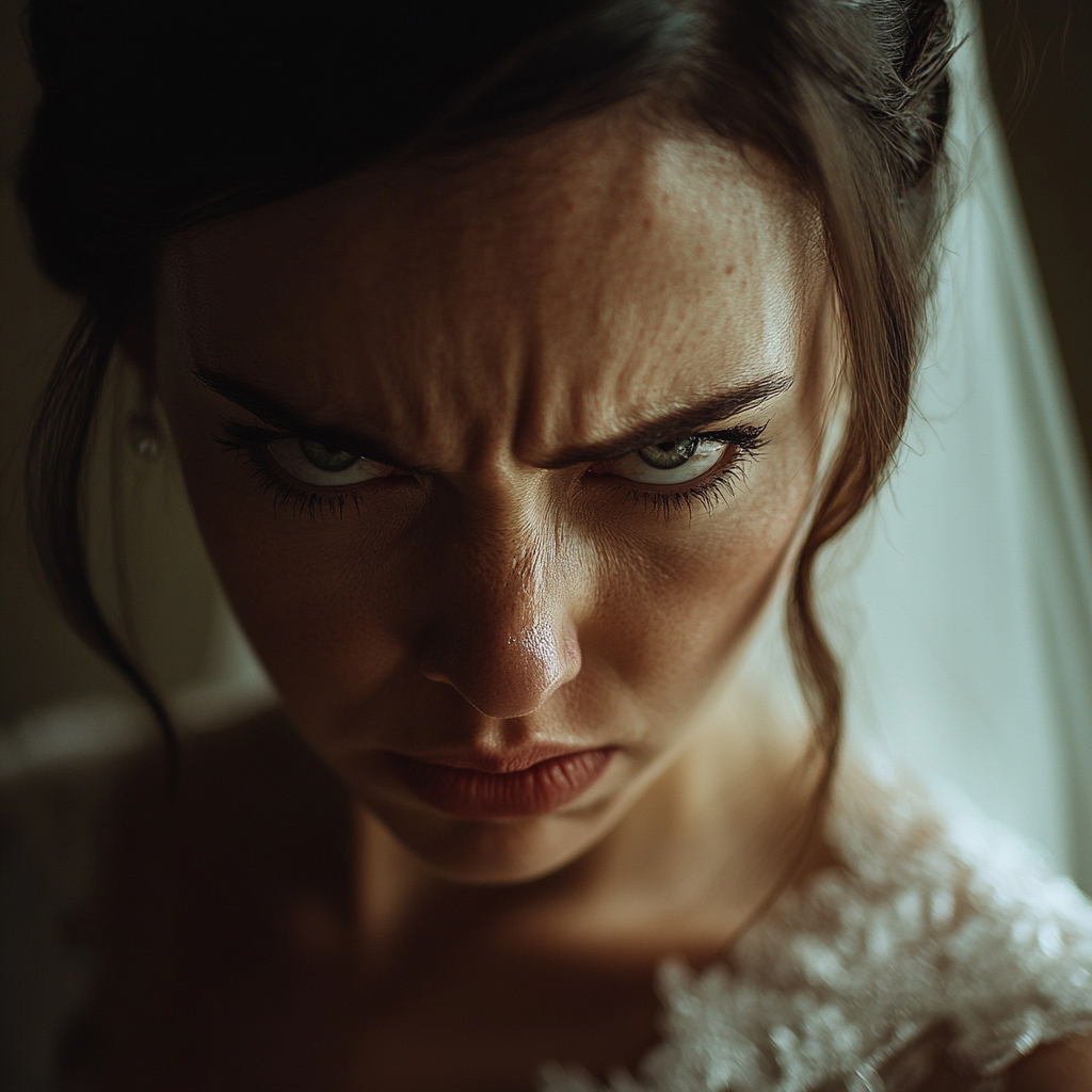 An angry bride | Source:  no source
