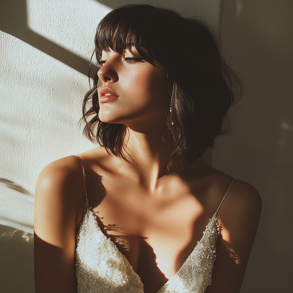 A close up of a bride | Source: No source