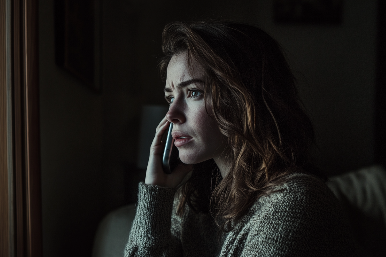 A woman on a phone call | Source: No source
