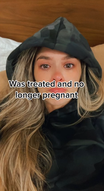 Taylor Frankie Paul in a tearful photo, from a post dated November 22, 2022  | Source: TikTok/taylorfrankiepaul