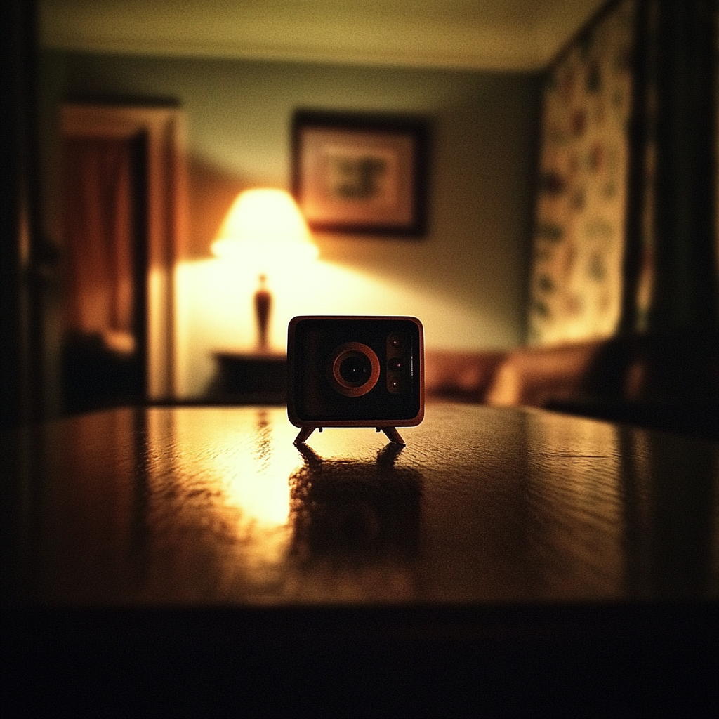 A camera on a table | Source: no source