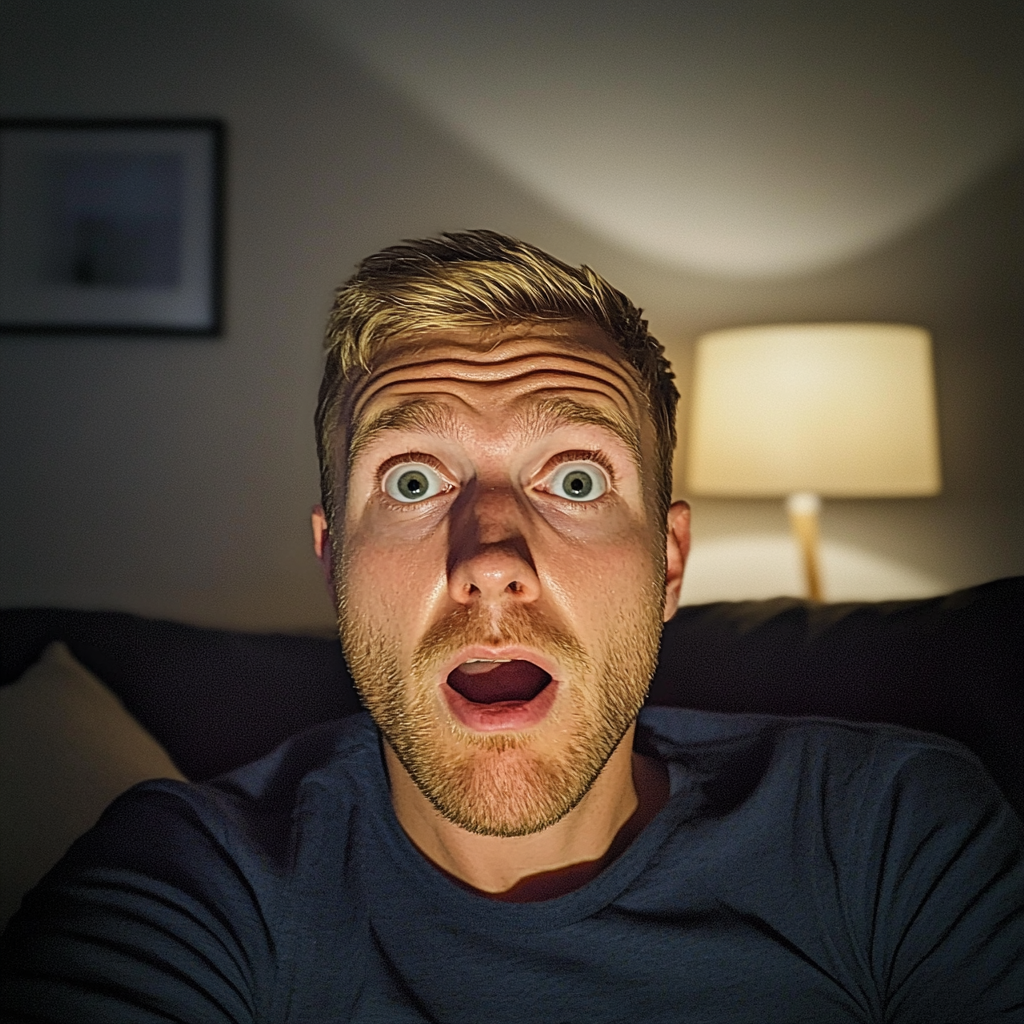 A shocked man | Source: No source
