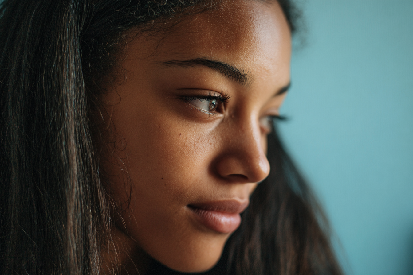 A sad teen girl | Source: No source