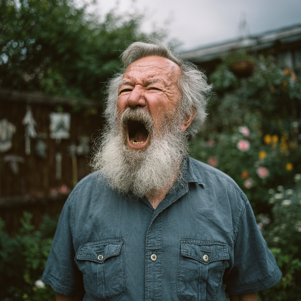 An angry man shouting | Source: No source