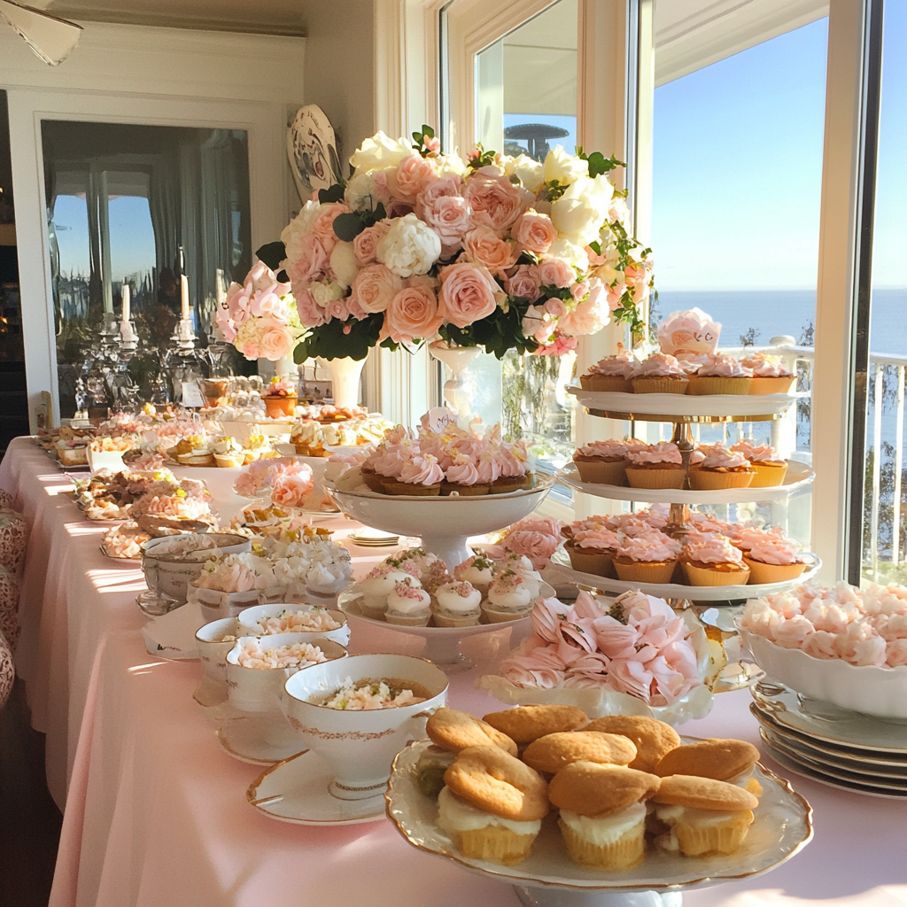 A bridal shower setting | Source:  no source