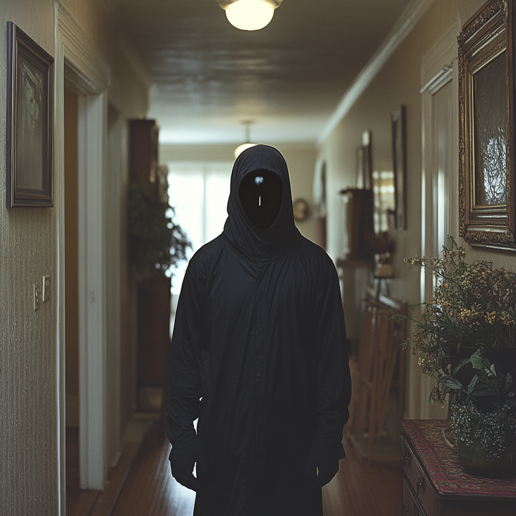 An intruder in a house | Source: No source