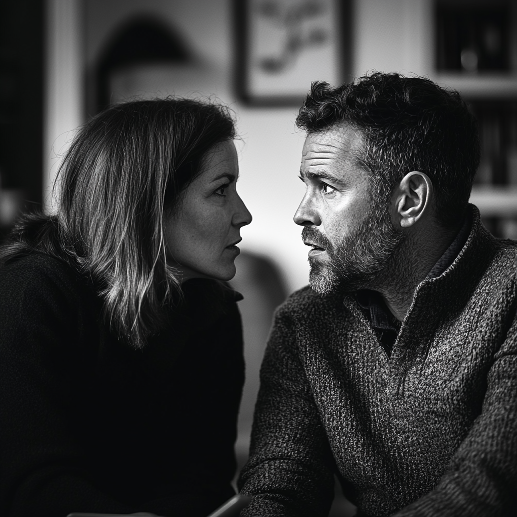 Couple having a serious conversation | Source: No source