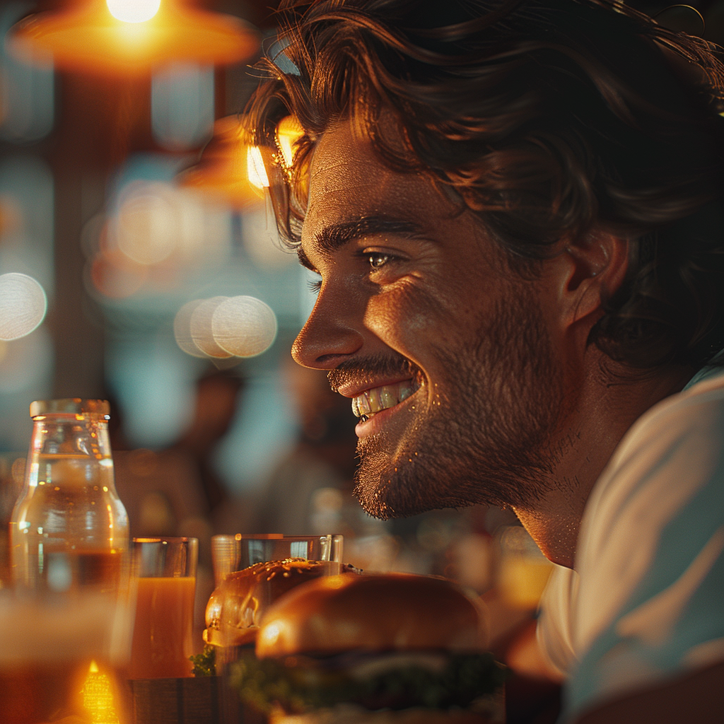 A man smiling | Source: No source
