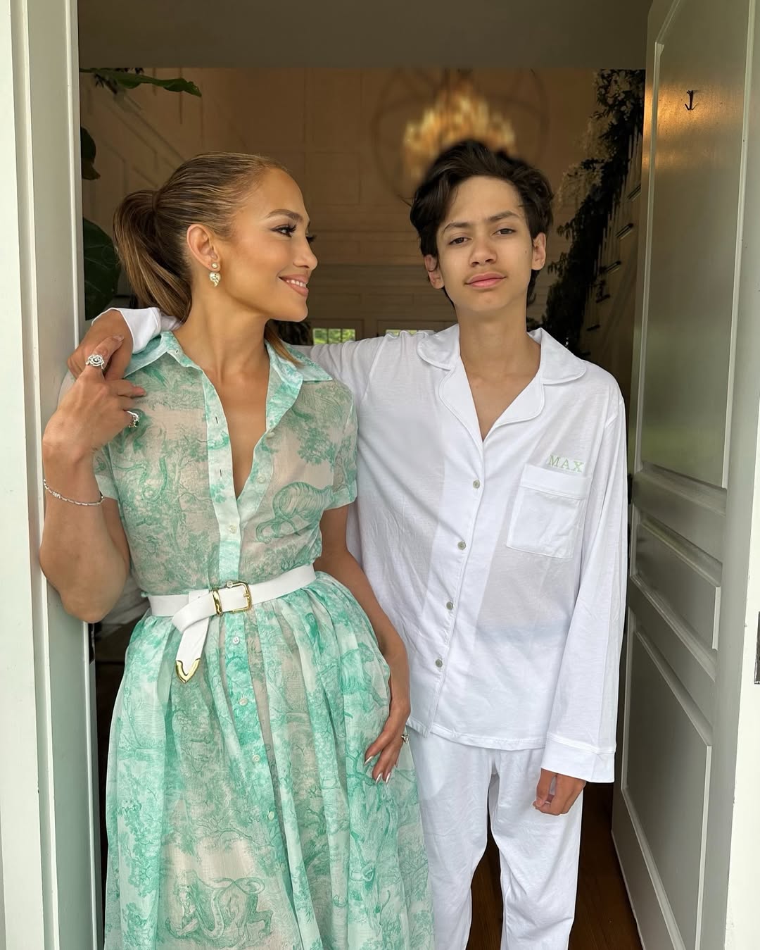 Jennifer Lopez pictured with Max Muniz, dated July 29, 2024 | Source: Instagram/jlo
