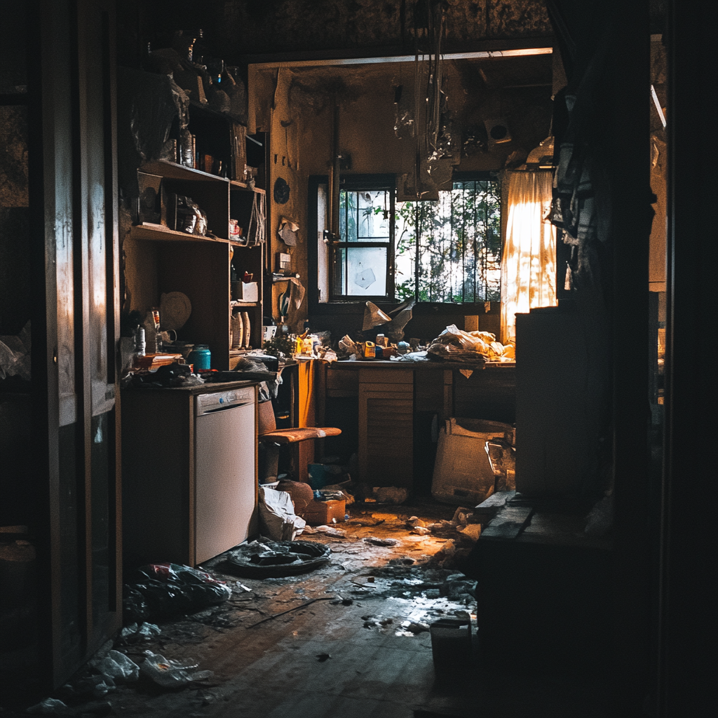 A cluttered house | Source: No source