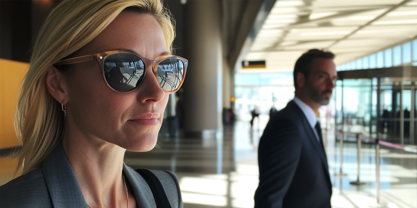 A woman in sunglasses | Source: No source