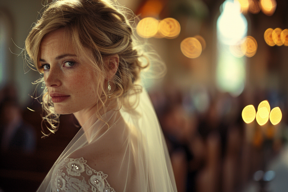 A bride turning around | Source: No source