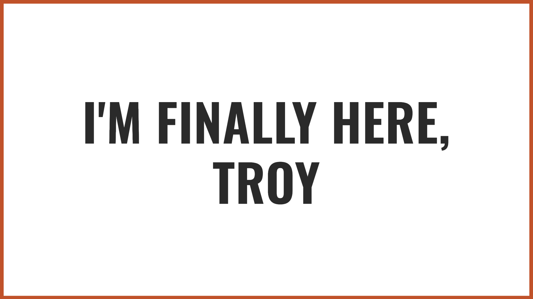 Tearful Reunion At Last | Source: No source