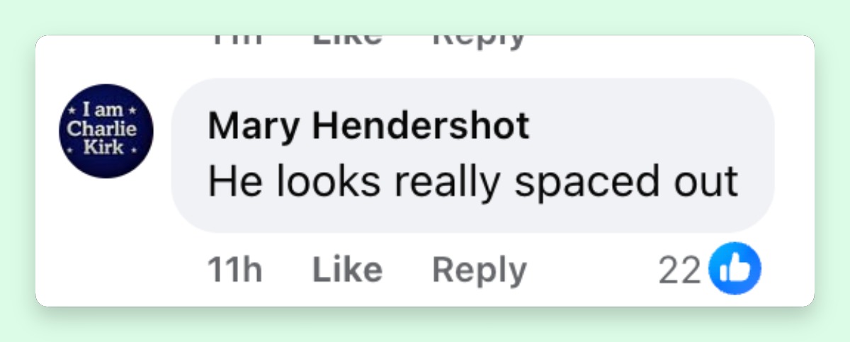 A netizen's comment about Justin Timberlake's DWI arrest bodycam footage, posted on March 22, 2026 | Source: Facebook/CBS News