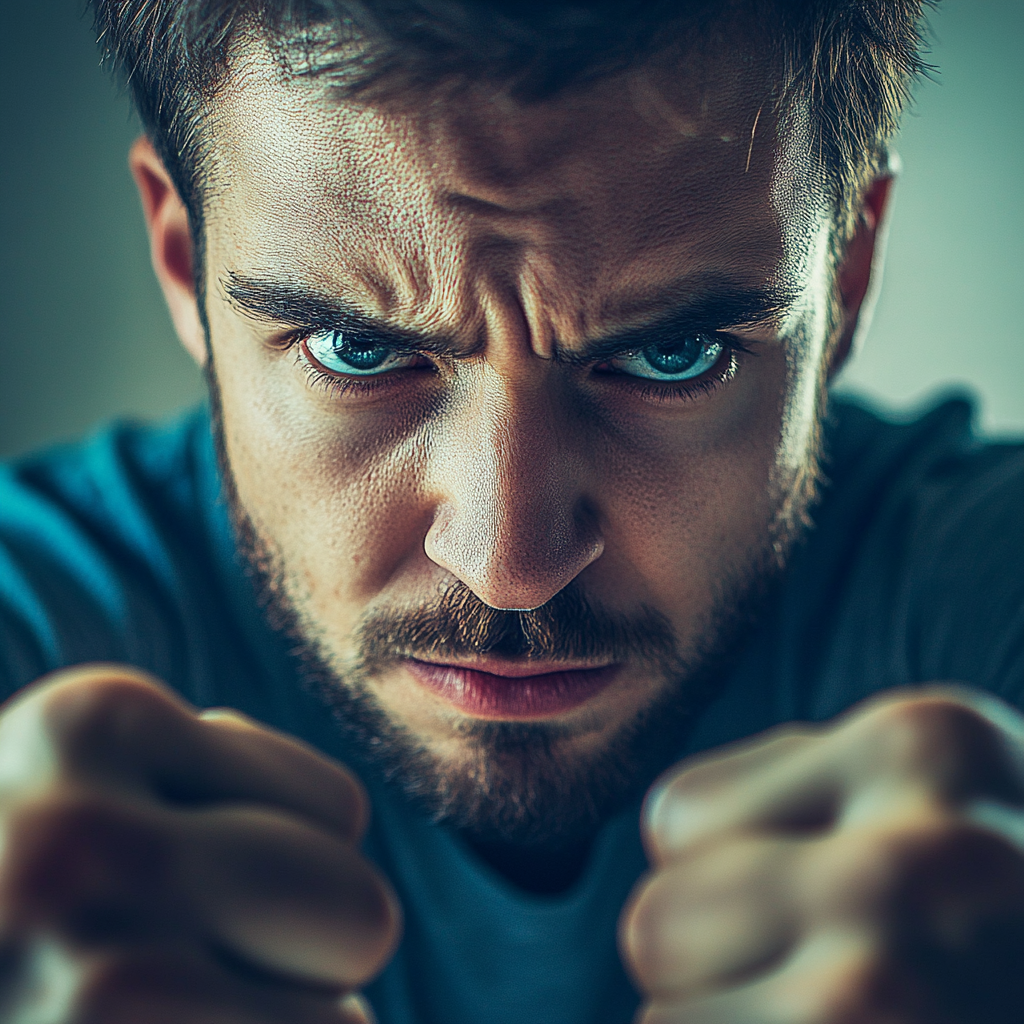 An angry man | Source: No source
