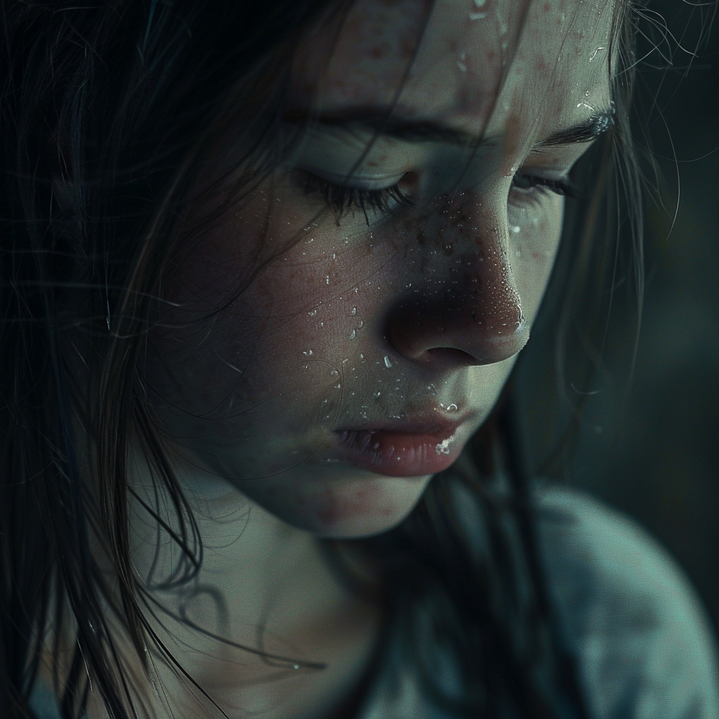 A sad girl | Source: No source