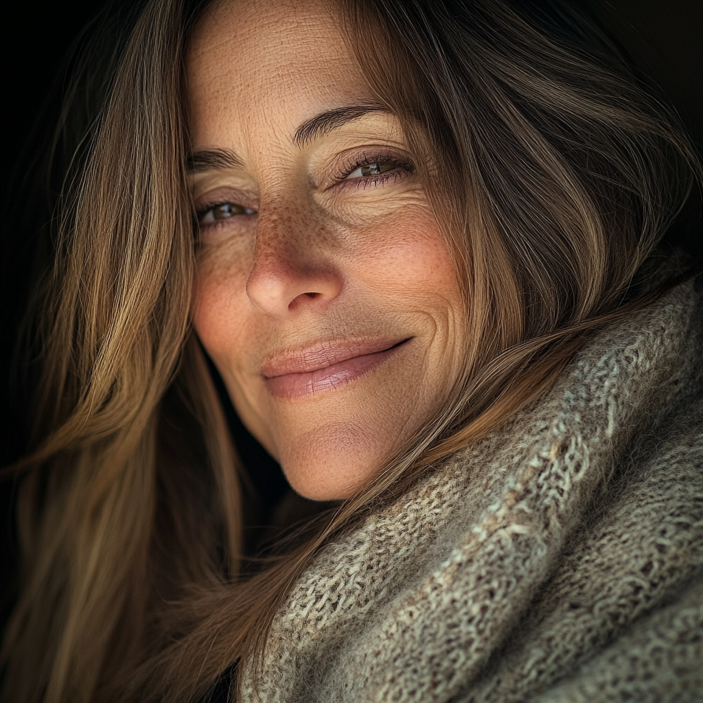 A smiling woman | Source: no source