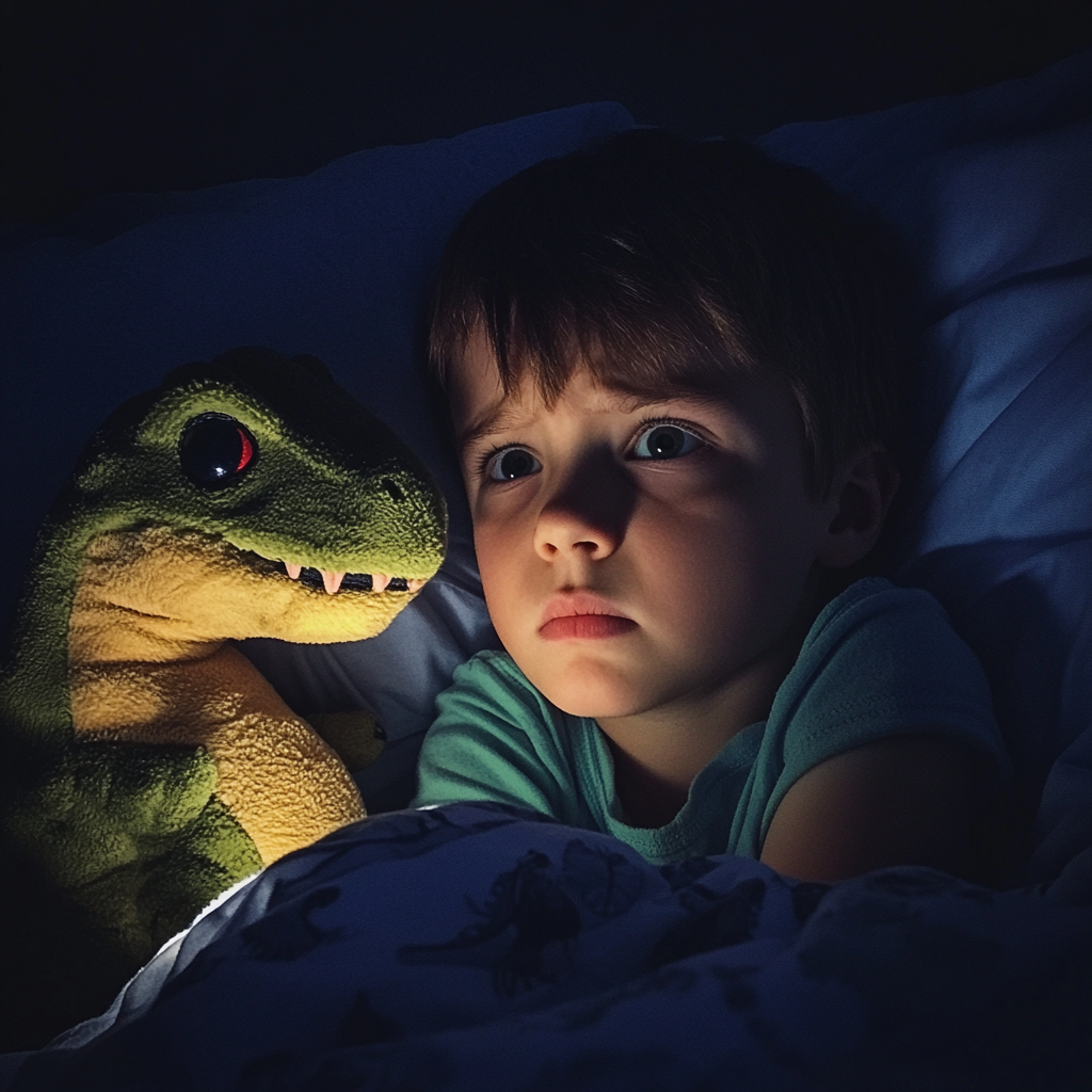 A little boy in his bed | Source: no source