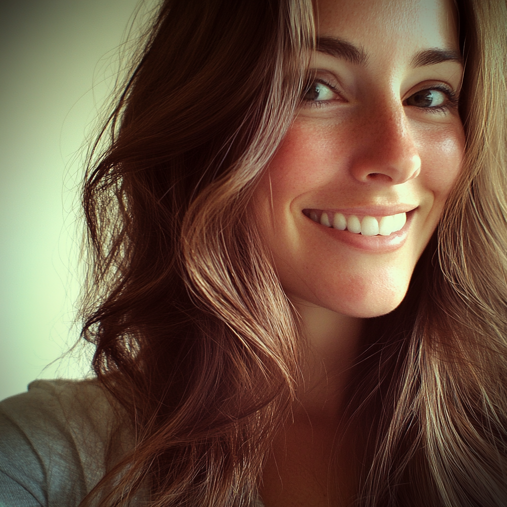 A smiling woman | Source: No source