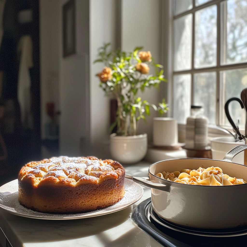 Food on a counter | Source: no source