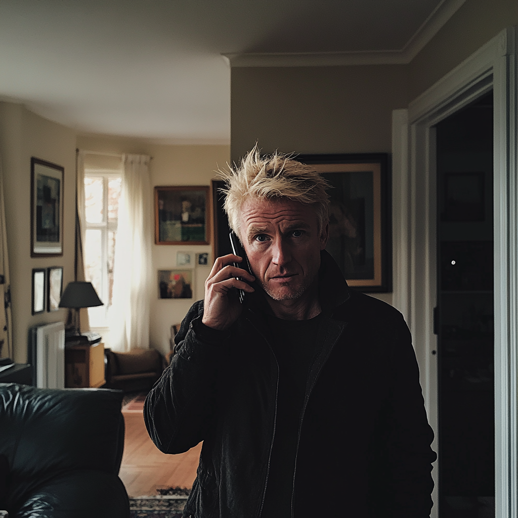 A man talking on the phone | Source: no source
