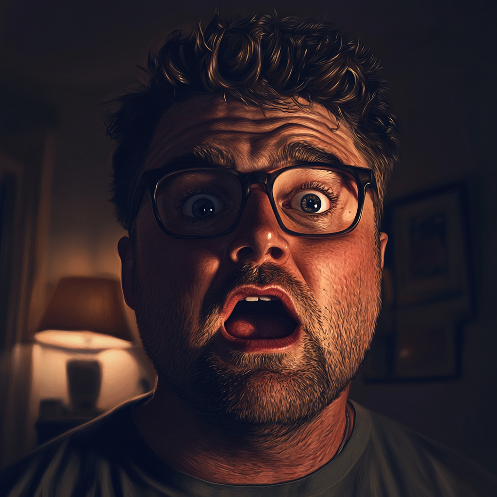 A man gaping in shock | Source: No source