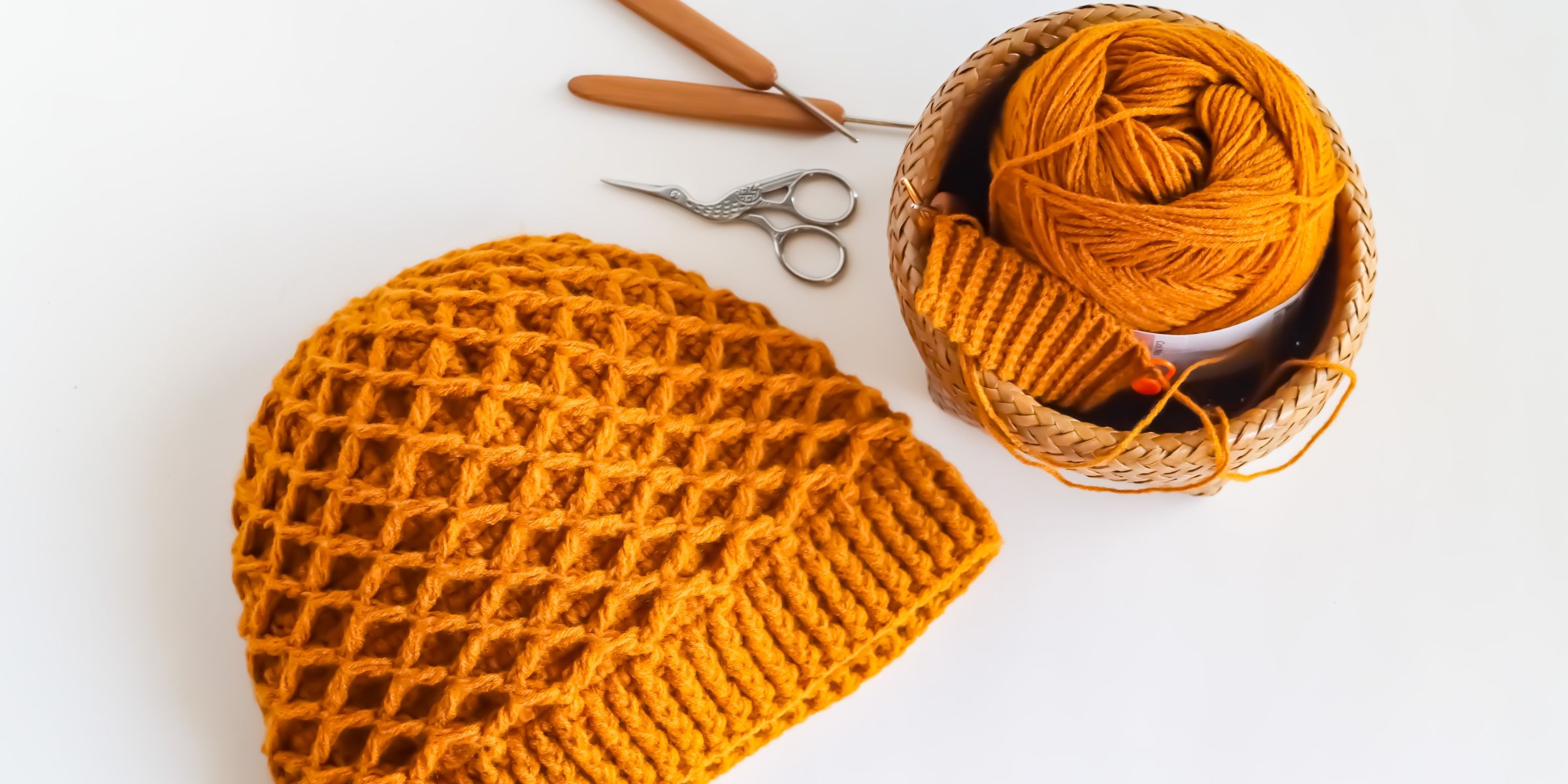 A crocheted hat | Source: Shutterstock