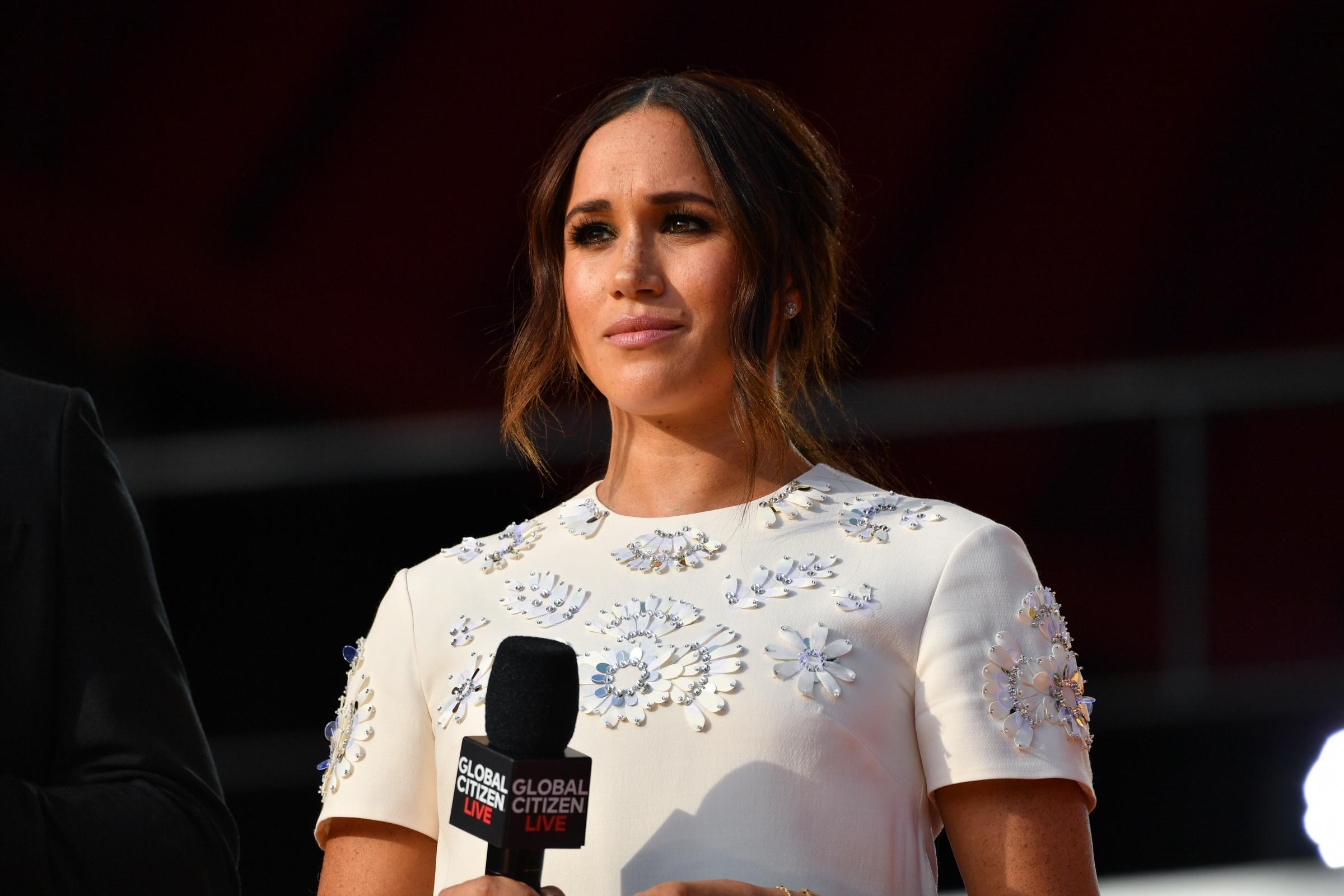 Meghan Markle at Global Citizen Live in New York City on September 25, 2021 | Source: Getty Images