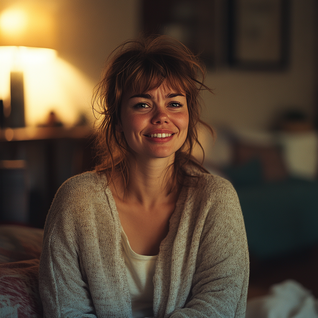 A content and happy woman | Source: no source