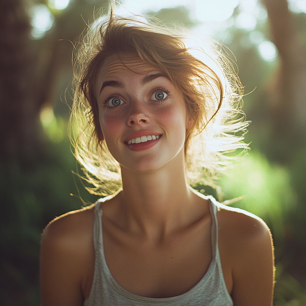 A happy woman | Source: no source