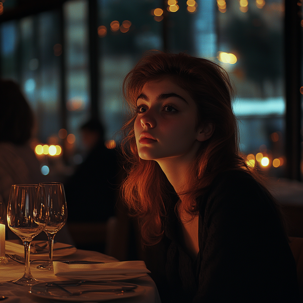 An uncomfortable woman on a date | Source: No source
