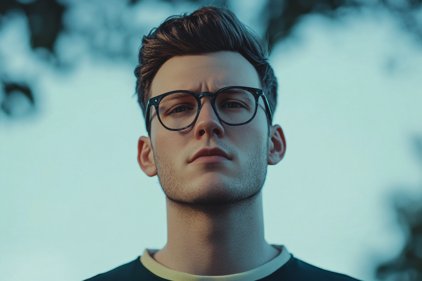 A close-up shot of a man | Source: No source