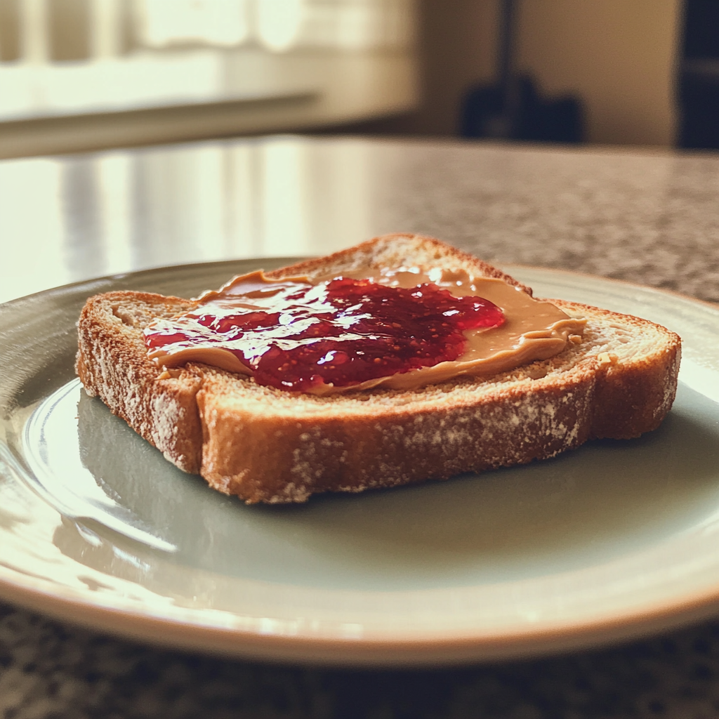 Toast on a plate | Source: no source