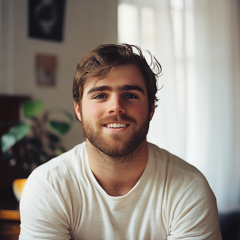 A happy man | Source: no source