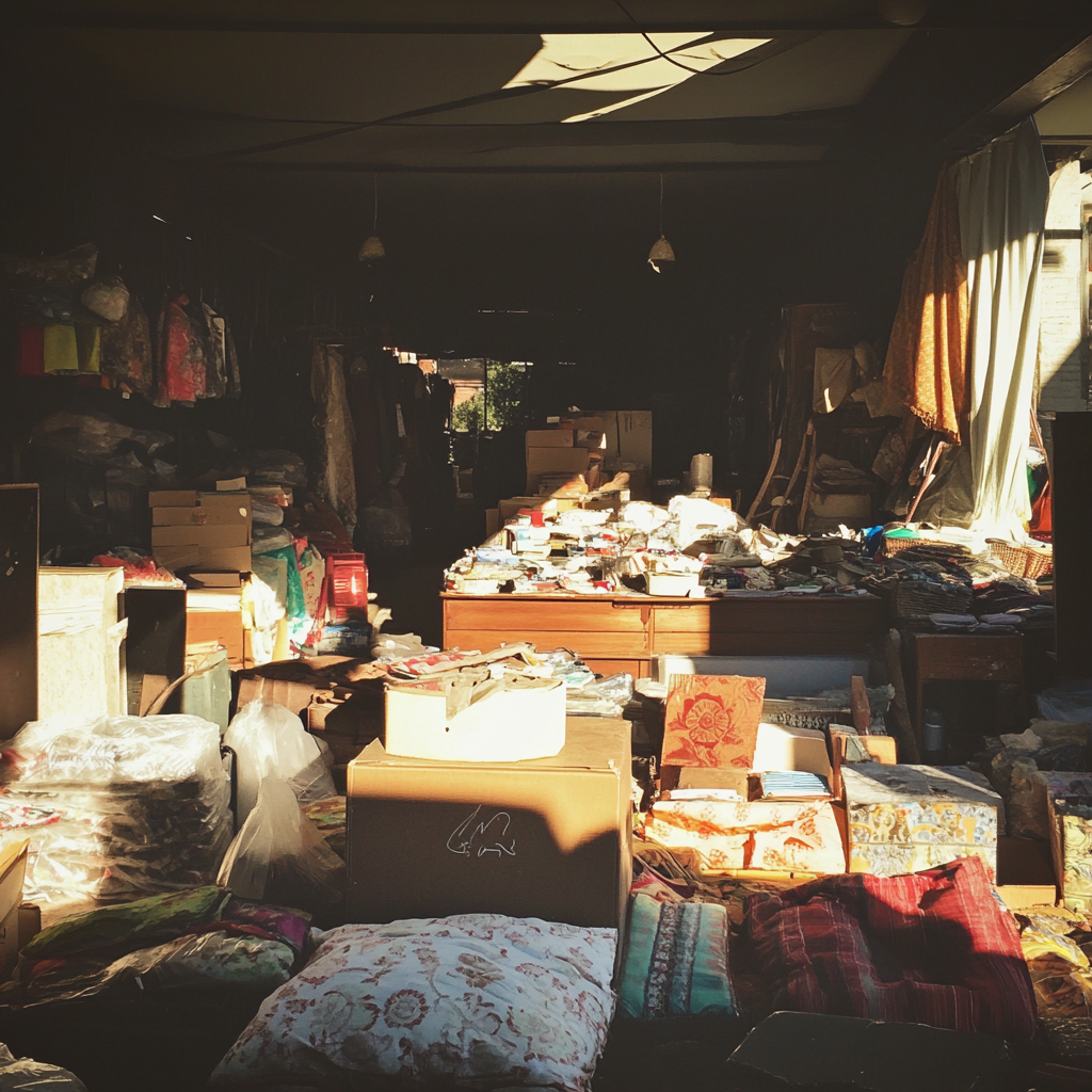 A flea market | Source: No source