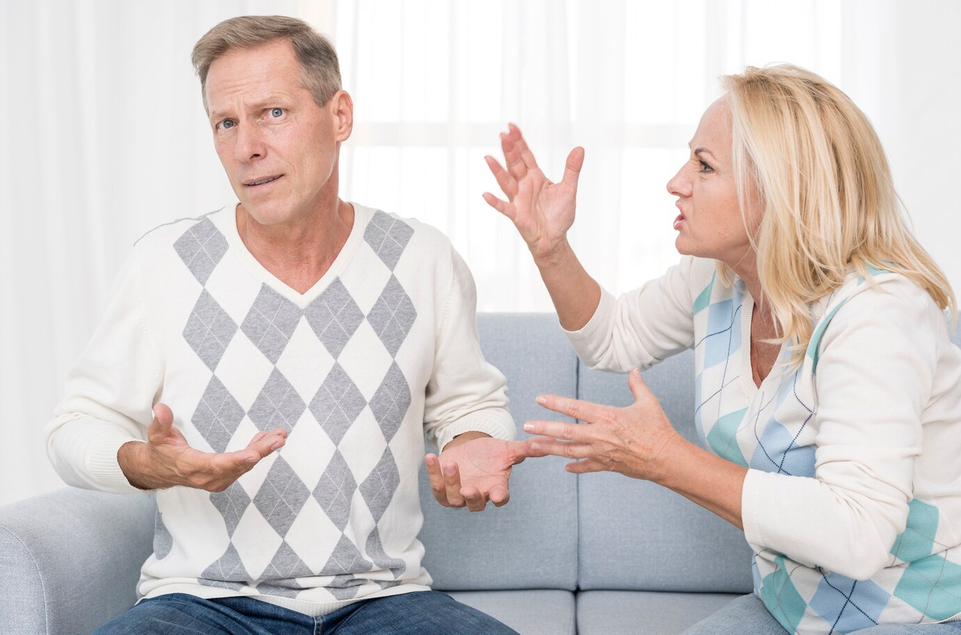 A couple arguing | Source: Freepik