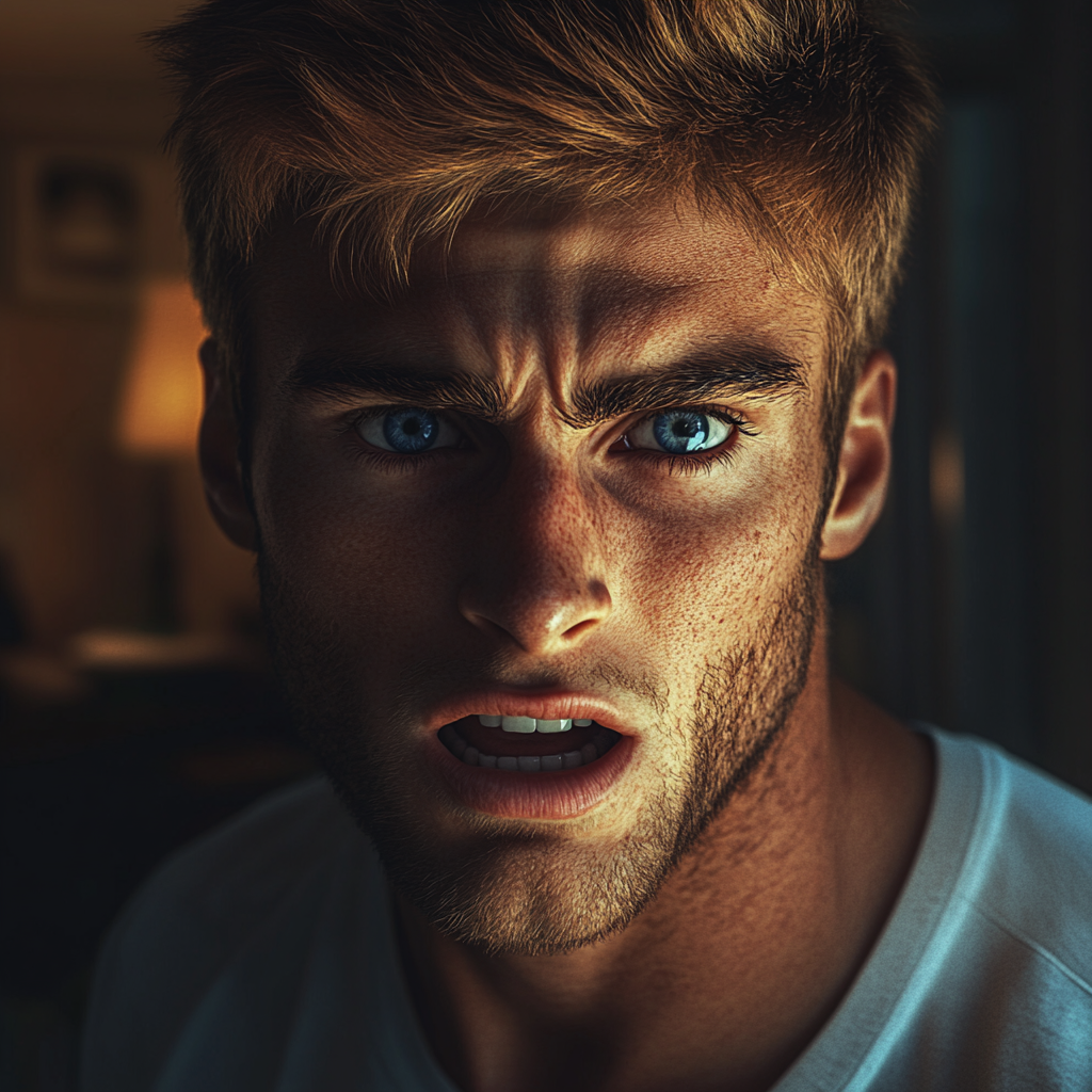 An angry man | Source: no source