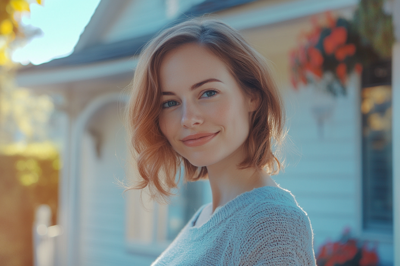 A young woman smiling | Source: No source