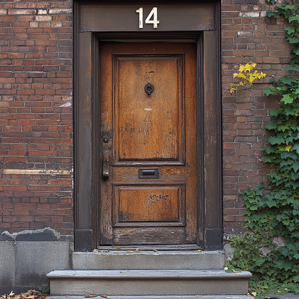 An apartment door | Source: No source