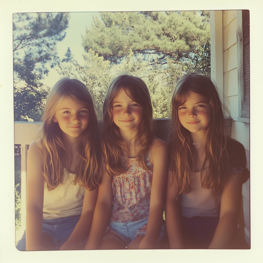 Three smiling girls | Source: No source