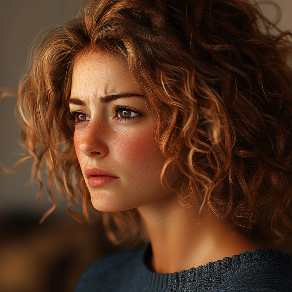 An anxious woman | Source: no source