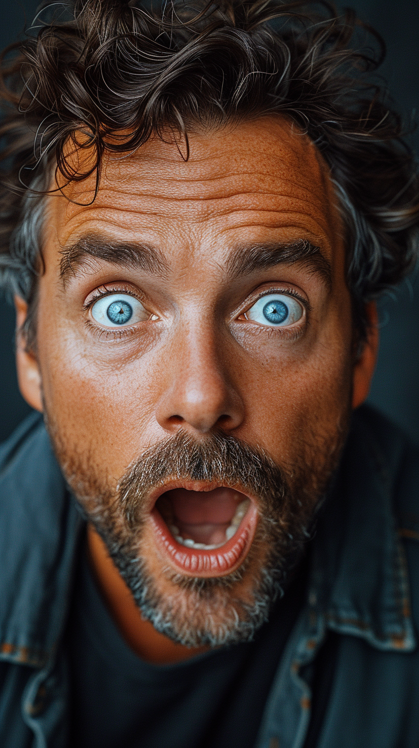 A shocked man | Source: No source